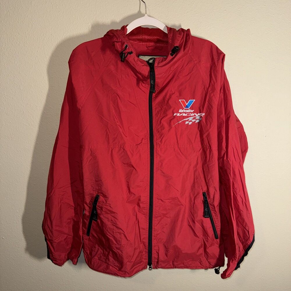 North End Men’s Jacket Red Valvoline Racing